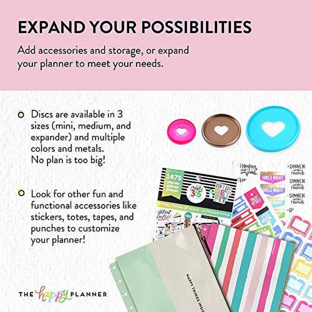 The Happy Planner Classic Punch: Blue