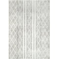 thumbnail image 2 of nuLOOM Sarina Diamonds Area Rug, 6' 7" x 9', Gray, 2 of 4