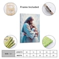 thumbnail image 2 of Jesus Christ Wall Decor Art, Jesus Hugging Woman Painting, Bible Canvas Mural Picture Print Canvas Poster Wall Paint Art Posters Decor Modern Home Artworks Gift 24x36inch(60x90cm), 2 of 6