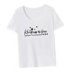 thumbnail image 4 of Camiseta básica para mujer Fernando camiseta de cuello redondo suave XL, 4 of 8