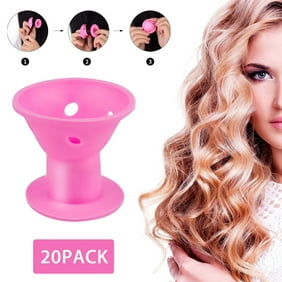 40 30 20 10pcs Magic Silicone Hair Curlers Rollers No Clip Hair