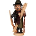 thumbnail image 2 of Alexander Taron 20" Christmas Hunter Holding a Rifle and Binoculars Incense Burner, 2 of 2