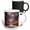 Multicolor, variant on 3drose, Street of a Fairy City in Winter. Christmas Mood. Snow, Decorations, 11oz Two-tone Blue Mug