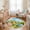 Color 4, variant on Washable Non Slip 3ft Round Rug, Hand Drawn Pirate Treasure Map Islands Nautical Elements Circle Area Rugs with Tassels Carpet for Nursery Bedroom Living Room Playroom Tent Rug