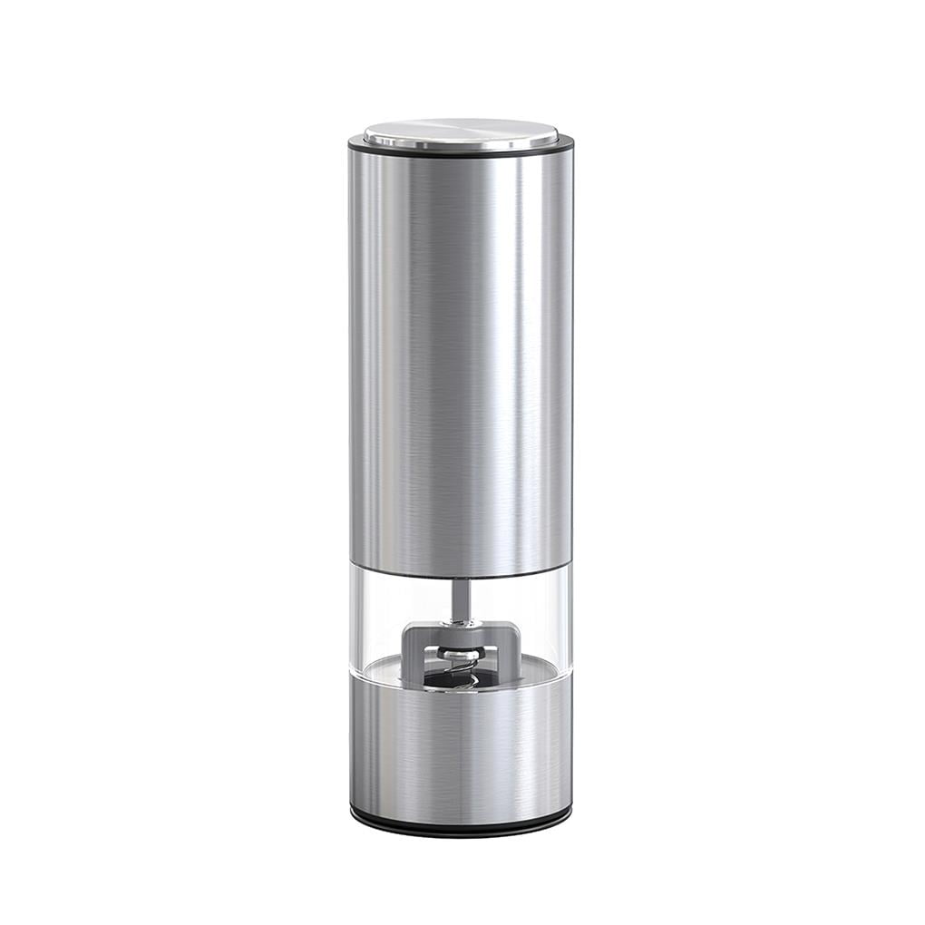 Electric Salt and Pepper Mill Grinder Brushed Stainless Steel Automatic