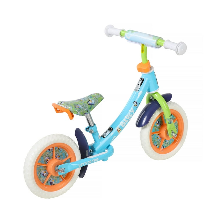 Dynacraft Bluey 10 inch Balance Bike for Preschool Kids Beginner Toddler First Training Age 2 5 Years Walmart