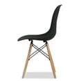 thumbnail image 4 of CASA FERRO Silla EAMES. Silla de diseño, cómoda y elegante! Para comedor o escritorio - Negra. CASA FERRO Silla Retro Industrial Eames, 4 of 5
