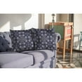 thumbnail image 4 of Amrita Sen Boho Sky Broadcloth Indoor Outdoor Zippered Pillow Navy, 4 of 5