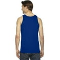 thumbnail image 2 of American Apparel Fine Jersey Tank, L, Lapis, 2 of 3