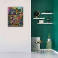 thumbnail image 5 of Epic Graffiti 'Bed Cats' by Dean Russo, Canvas Wall Art, 26"x34", 5 of 8