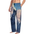 thumbnail image 2 of Daiia Cloud Wolf Men's Sleep Pant with Pockets and Drawstring,Pajama Pants-XX-Large, 2 of 9