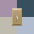 thumbnail image 5 of Amerelle 163TTBZ Moderne Wallplate 2 Toggle Steel Brushed Bronze 1-Pack, 5 of 7