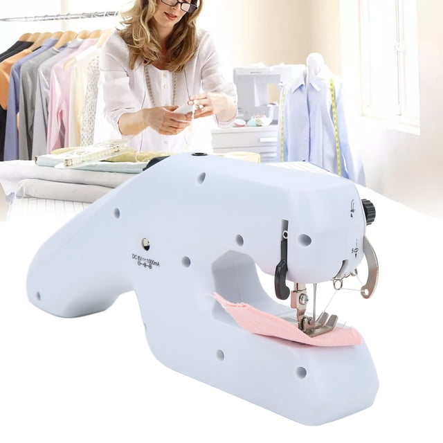 Handheld Sewing Machine, Electric Sewing Machine Ergonomic Handle Portable for Household