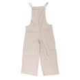 thumbnail image 1 of Mono de tirantes finos para mujer, pierna ancha, holgado, de verano, de una pieza, pantalones, gris, L, 1 of 15