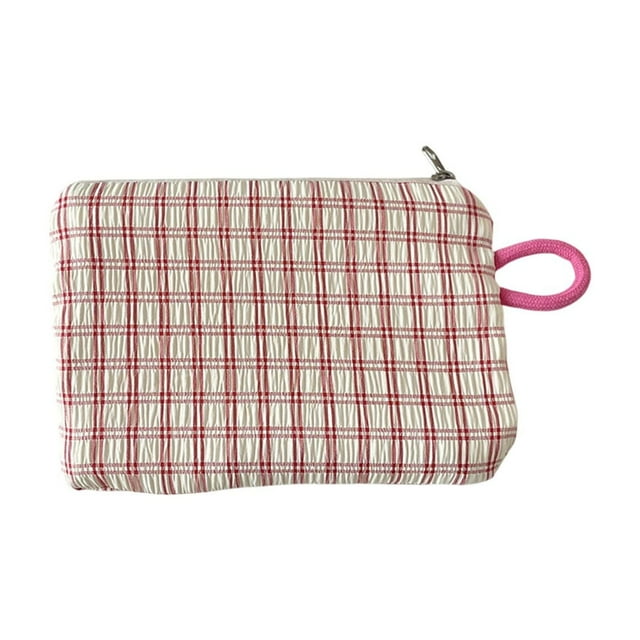 Fesfesfes Porte-Monnaie Portable pour Femmes Sac de Rangement pour Rouges à Lèvres Petite Pochette Pratique pour Usage Quotidien Format Compact Se Range dans des Sacs à Main Ou des Poches pour le Rangement