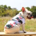 thumbnail image 3 of 4 Uds. Ropa para perro mascota poliéster estampado hawaiano suave transpirable para viajes en la playa Hugtrwg Para estrenar, 3 of 9
