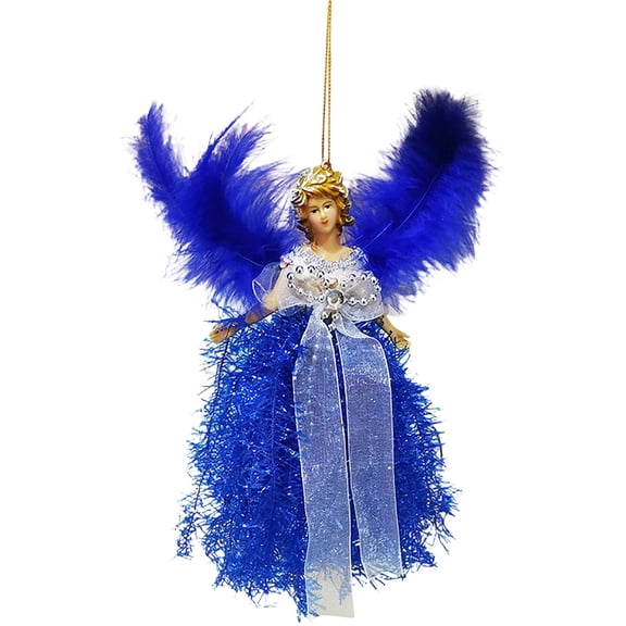 Ngheia 7.5-inch Christmas Tree Topper, Mini Fairy Angel