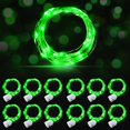 thumbnail image 1 of Guirnalda de luces LED AIKEI, paquete de 12 unidades, 2,1 m, color verde, 1 of 6