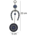 thumbnail image 4 of Swadeshi Desire Horseshoe with Mandala Evil Eye Hanging for Home Entrance, Car Mirror, House Door Decoration, Horseshoe with Elephant Nazar Battu for Home Protection, 4 of 4