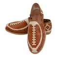 thumbnail image 3 of Men's Leather Mexican Huarache Sandal Closed Toe, 3 of 5