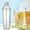 Clear#3, variant on XiYing Plastic Cocktail Shaker with Measuring Scale, Transparent Abs Bar Mixing Tool for Party, Home, Bar Use, 3-Piece Set
