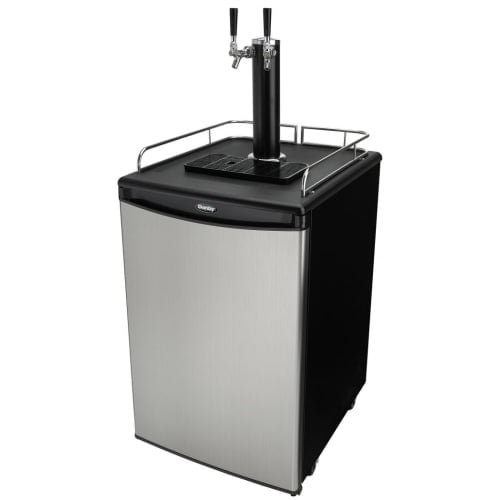 twin tap kegerator
