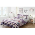 thumbnail image 1 of Safdie & Co. Microfiber Comforter Set 3PC - Pretty Hearts Double Queen, 1 of 1