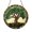 Acrylic 3.5 Inch, variant on Spiritual Tree Window Suncatcher, Faux Glass Inspired Panel for Yoga Rooms and Peaceful Home Decor