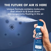 Lysol Air Sanitizer Spray for Air Sanitization and Bacterial Odor Elimination, Air Freshener Alternative, White Linen Scent, 10 oz