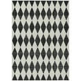 thumbnail image 2 of Addison Rugs Chantille Indoor/Outdoor Transitional Diamonds Black Washable Rectangle Rug, 3' x 5', 2 of 6