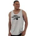 thumbnail image 3 of How Cut Carbs Cutter Foodie Pizza Tank Top T Shirts Men Women Brisco Brands X, 3 of 6