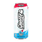 GHOST® ENERGY Zero Sugars Energy Drink, Merica Pop, 200mg Natural Caffeine, 16 fl oz Can