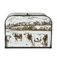 thumbnail image 2 of Fotbe Cows Grazing On The Meadow 2 for Four Slice Toaster Cover, Fingerprint Protector, Super Soft Appliance Cover And Dust Cover,Bread Dust Cover & Fingerprint Protection, 2 of 7