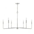 thumbnail image 2 of Contemporary Six Light Chandelier-Warm Brass Finish Bailey Street Home 159-Bel-4487676, 2 of 5
