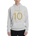 thumbnail image 3 of Sudadera con capucha de terciopelo para parejas, Kylian, campeón de Francia, fútbol, Mbappé, Mbappé, de primera calidad, hermosa cuerda con capucha para viajes, 3 of 5