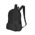 thumbnail image 2 of Spencer Backpack Purse for Women Men, Waterproof Foldable Backpacks Casual Packable Shoulder Bags Travel Hiking Cycling Daypack, Black, 2 of 9