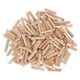 thumbnail image 1 of Clavos de Madera Uxcell 3/16" x 1" Varillas de Dowel Rectas Varillas de Madera Fluidas para Bricolaje de Madera Dura 200 Pcs, 1 of 7