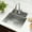 Elegant Black Marble, variant on Faucet Mat for Kitchen Sink 15'' Sink Splash Guard Mat Super Absorbent Fast Drying Drain Pad Soft Green Marble