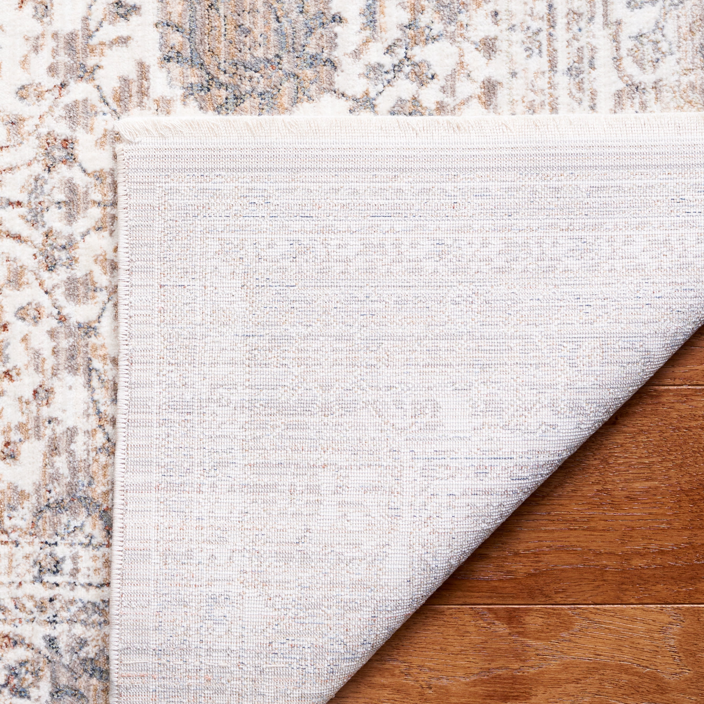 Safavieh Harlow Daithi Geometric Area Rug, Gray/Ivory Blue, 5'3" x 7'6"