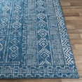 thumbnail image 6 of Mark&Day Outdoor Rugs, 6x9 Valsteeg Global Indoor/Outdoor Denim Area Rug, Non Shedding Blue White Carpet for Patio, Porch, Deck, Bedroom, Living Room or Kitchen (6'7" x 9'), 6 of 7