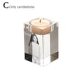 thumbnail image 4 of 2D Crystal Photo Custom Candle Holder,2D Crystal Photo Text Personalized Candlestick,Custom Engraved Crystal Candelabra,Gift for Christmas Anniversary Birthday for Lovers Dad Mom, 4 of 8