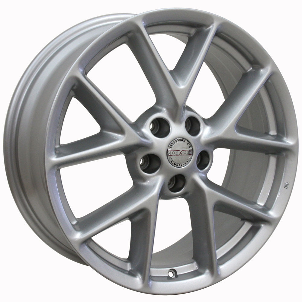 19x8 Wheel Fits Nissan Nissan Maxima Style Hyper Silver Rim Infiniti Hollander 62512