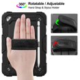 thumbnail image 2 of Funda SEYMAC de serie para iPad mini 5/4 con protector de pantalla, color negro, 2 of 7