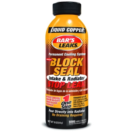 Bar's Leaks Block Seal Liquid Copper