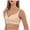 Beige, variant on Babysbule Bras for Women Women's Plus Size Floral Lace Bra No Steel Ring Push Up Underwear Vest-Style Sleep Bra
