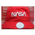 thumbnail image 1 of Rapid Dominance  Worm NASA Relaxed Bucket Hat, Red - Small & Medium, 1 of 1