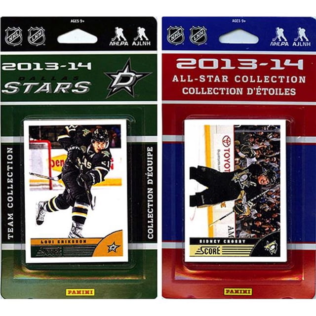 CandICollectables STARS13 NHL Dallas Stars Licensed 2013-14 Score Team Set & All-Star Set