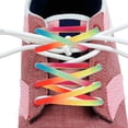 thumbnail image 4 of 1 Paire de Lacets Plats Colorés pour Espadrilles Patins à Glace Lacets Résistants à l'Usure Lacets Longs, 4 of 9