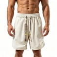 thumbnail image 6 of IhhxPro Men's Running Shorts with Pockets Elastic Waist Men Breathable Athletic Summer Quick Dry Lightweight Loose Fit Jogging Gym Workout Casual Active M-3XL, 6 of 6