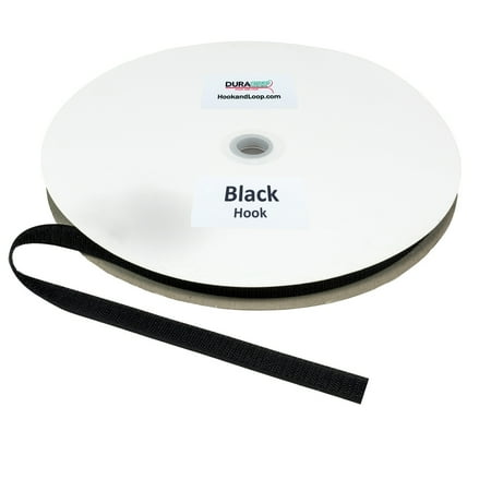

DuraGrip® Brand - 5/8 Black Hook Sew-On
